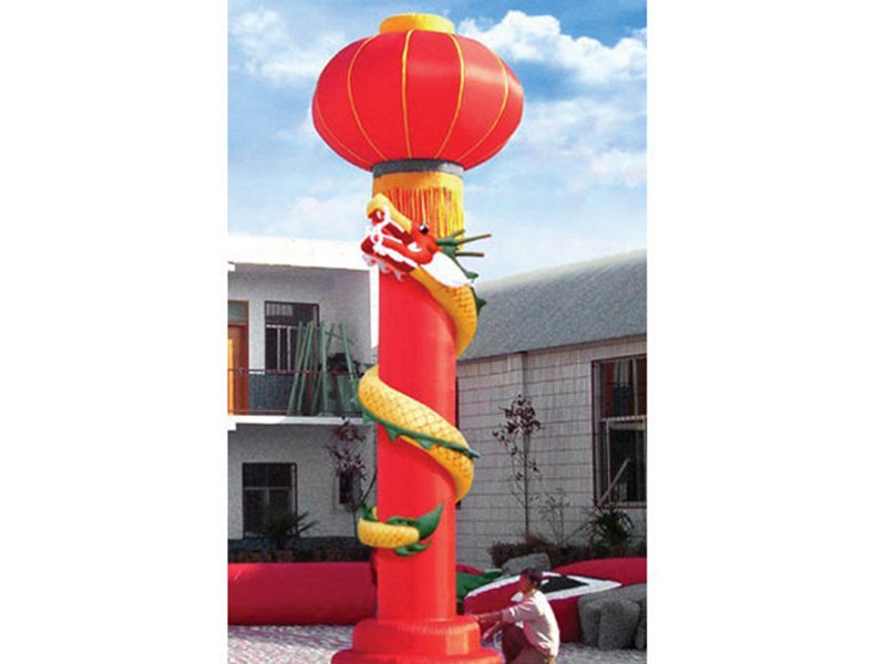 冯坡镇充气灯笼柱