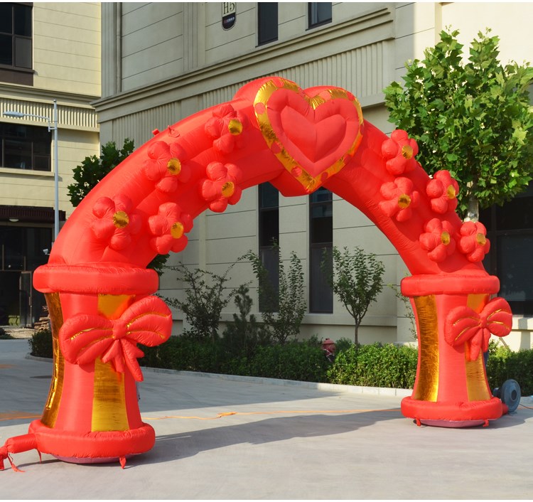 冯坡镇婚庆红色拱门